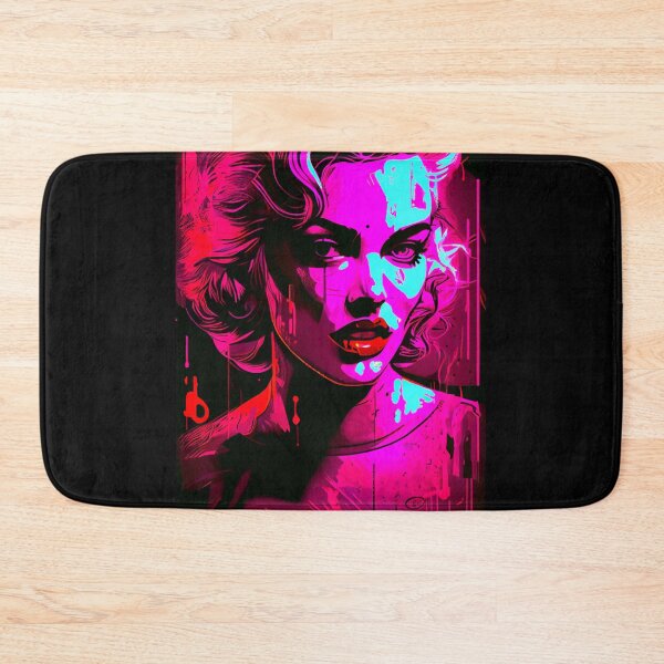 Item preview, Cyberpop Goddess: Marilyn Monroe in Neon Dreams designed and sold by ZGigerBarker.
