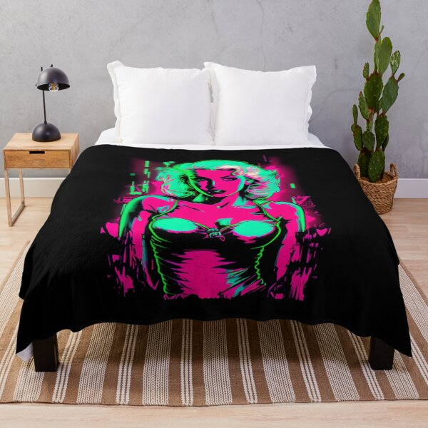Item preview, Neon Bombshell: A Bold, Cyberpunk Take on Marilyn Monroe designed and sold by ZGigerBarker.