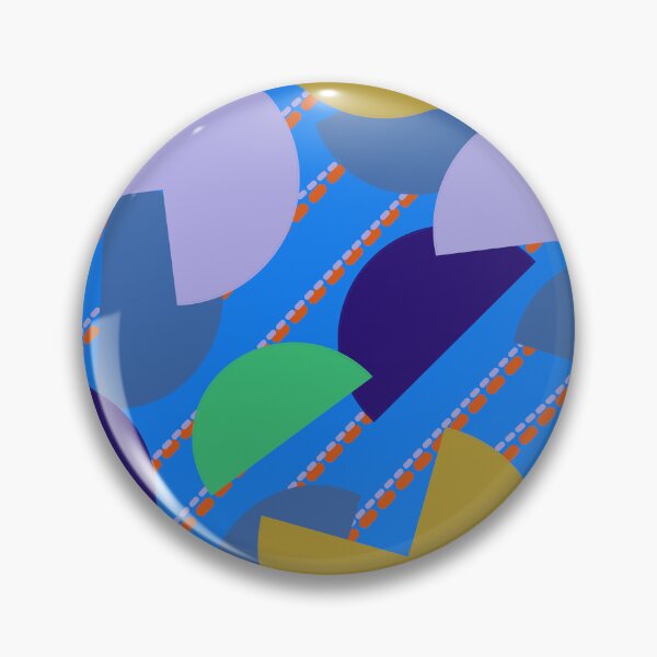 Item preview, Blue geometric designed and sold by ArtKseniia.