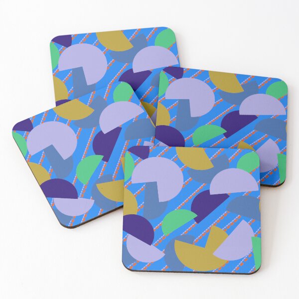 Item preview, Blue geometric designed and sold by ArtKseniia.