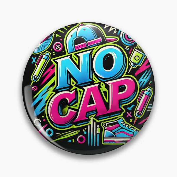 Item preview, No Cap - Gen Z Trendy Slang Colorful Design | Teen Fashion Statement ,Clothing  and Decorations designed and sold by Sitred123.