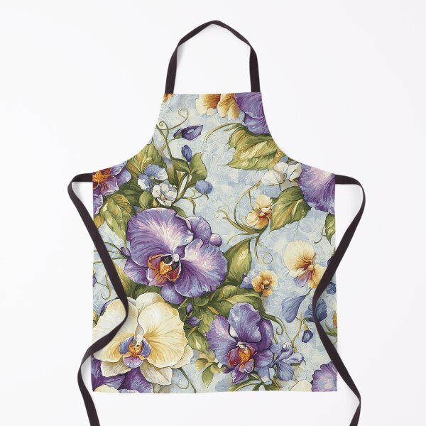 Item preview, Sophisticated floral patterns showcasing graceful orchids designed and sold by Piotrek0001.