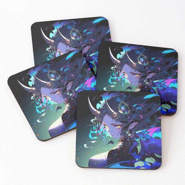 Item preview, Demon girl anime designed and sold by iWallGlow.