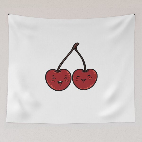 Item preview, Best friends cherries smiles at each other designed and sold by Esinald.