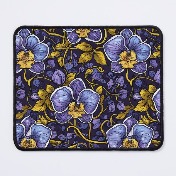 Item preview, Botanical orchid patterns for sophisticated decor projects designed and sold by Piotrek0001.