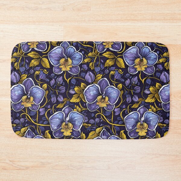 Item preview, Botanical orchid patterns for sophisticated decor projects designed and sold by Piotrek0001.