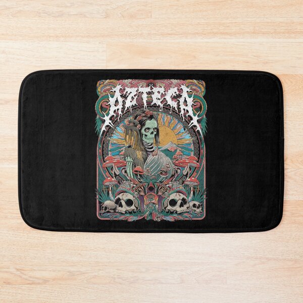 Item preview, Arte de la Diosa Mictecacihuatl estilo Death Metal Azteca designed and sold by Mystikos Art.