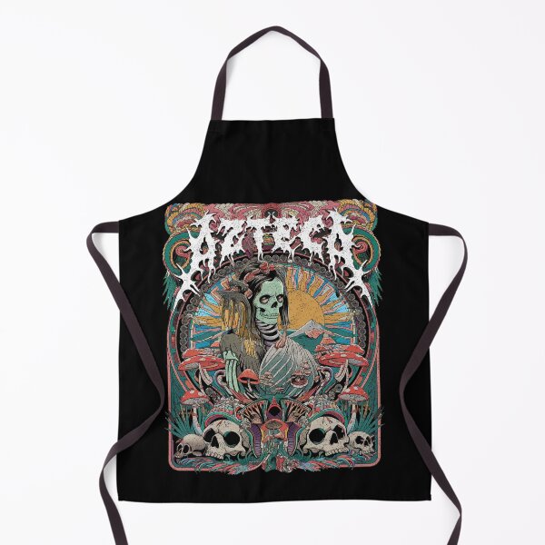 Item preview, Arte de la Diosa Mictecacihuatl estilo Death Metal Azteca designed and sold by Mystikos Art.