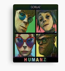 Gorillaz - Humanz Canvas Print