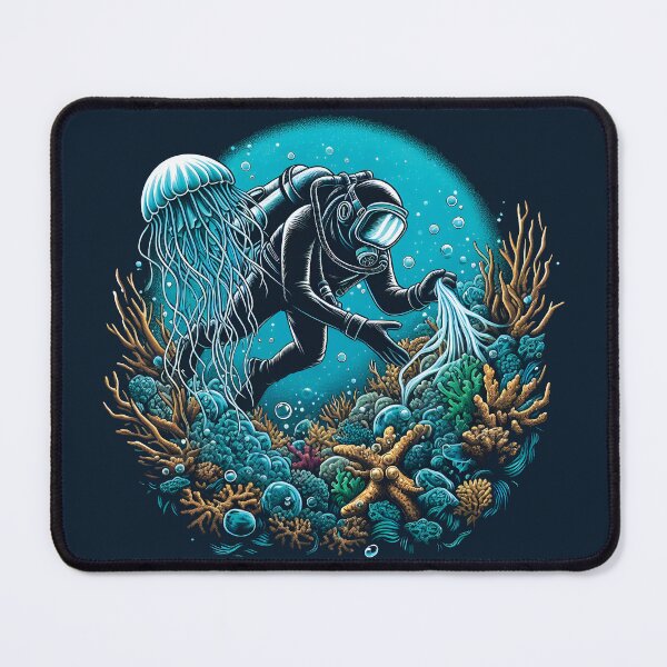Item preview, Deep Clean: Saving Coral Reefs and Marine Life from Plastic Pollution designed and sold by EcoArtShop.