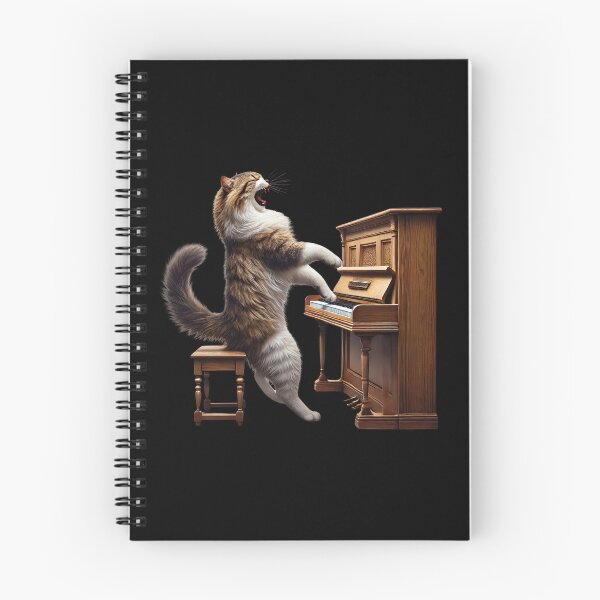 Item preview, Meowzart Madness, Piano Cat designed and sold by Tiszert.