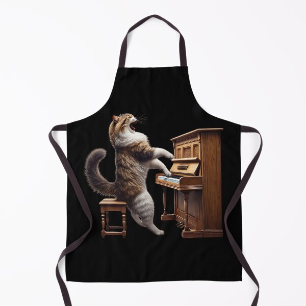 Item preview, Meowzart Madness, Piano Cat designed and sold by Tiszert.