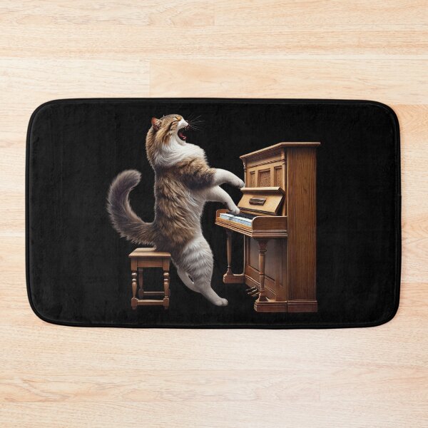 Item preview, Meowzart Madness, Piano Cat designed and sold by Tiszert.