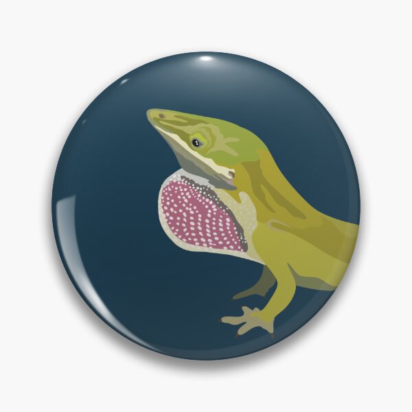 Item preview, G is for Green Anole ,Green Anole – Vibrant Small Lizard Wildlife Illustration designed and sold by PrettylittlepastelUk.