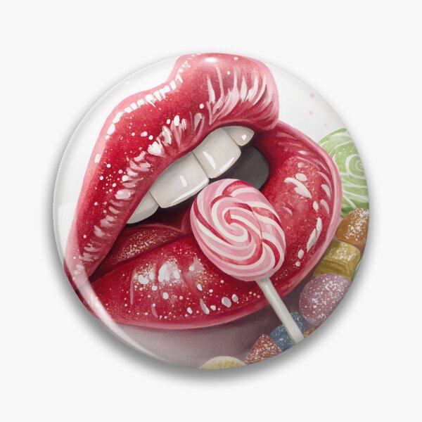 Item preview, Red sugar lips! designed and sold by AhArtMe.