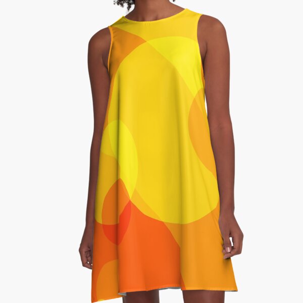 Item preview, Orange Spheres Abstract designed and sold by MellowCat.
