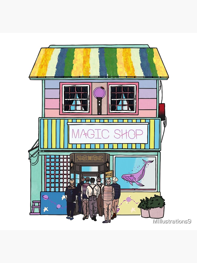 Bts Magic Shop Posters for Sale | Redbubble