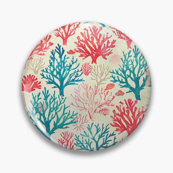 Item preview, Coral Reef Fish Pattern designed and sold by darkskydelights.