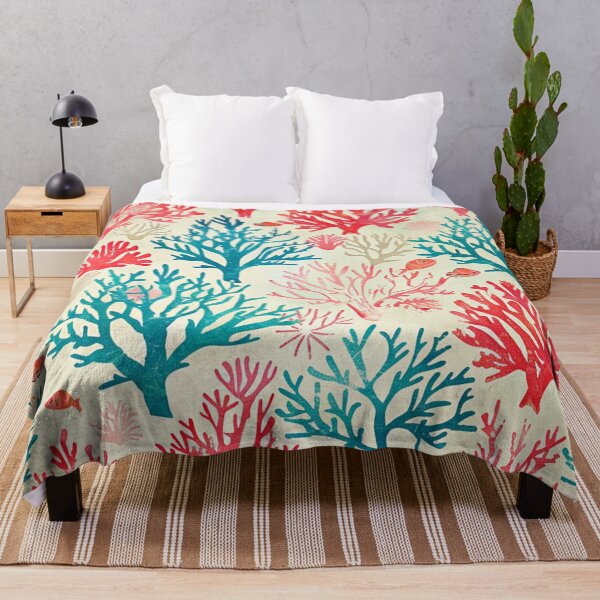 Item preview, Coral Reef Fish Pattern designed and sold by darkskydelights.