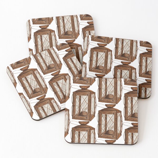 Item preview, Vintage Farm Lantern Sticker – Rustic and Nostalgic designed and sold by QuteStuffHere.