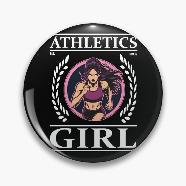Item preview, Chica de atletismo: velocidad y resistencia. designed and sold by RetroMaritalArt.