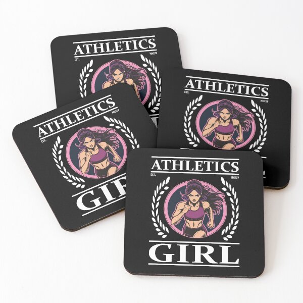 Item preview, Chica de atletismo: velocidad y resistencia. designed and sold by RetroMaritalArt.