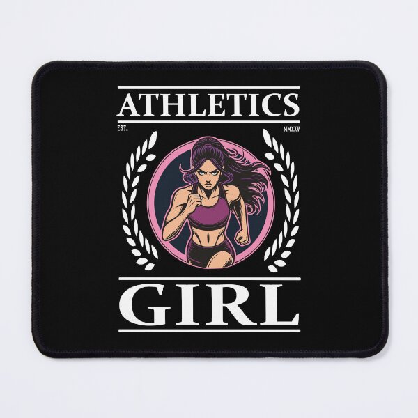 Item preview, Athletics Girl – Speed and Endurance designed and sold by RetroMaritalArt.