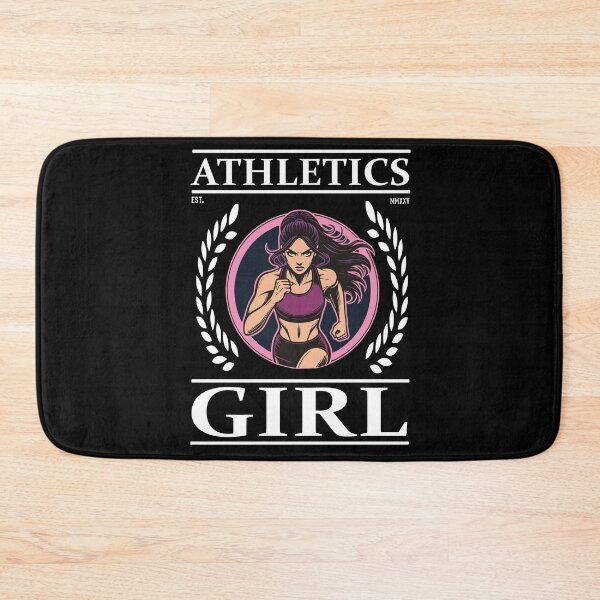 Item preview, Chica de atletismo: velocidad y resistencia. designed and sold by RetroMaritalArt.