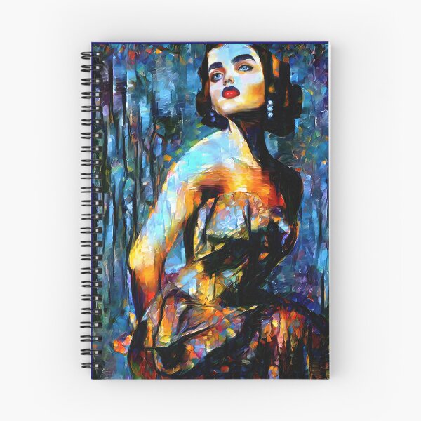Item preview, Looking Back – Vibrant Mosaic-Style Portrait with Bold Colors designed and sold by dabblerscorner.