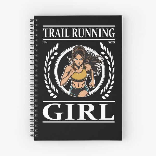 Item preview, Trail Running Girl – The Natural Runner designed and sold by RetroMaritalArt.
