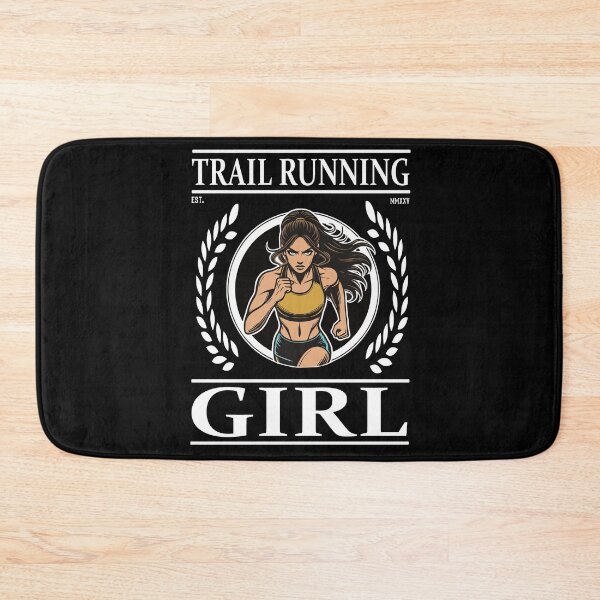 Item preview, Trail Running Girl – The Natural Runner designed and sold by RetroMaritalArt.
