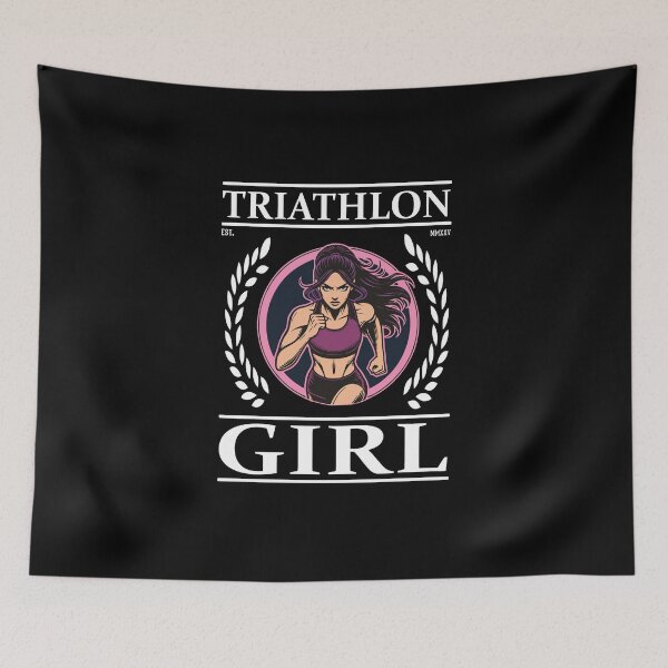 Item preview, Triathlon Girl – For the endurance athlete designed and sold by RetroMaritalArt.