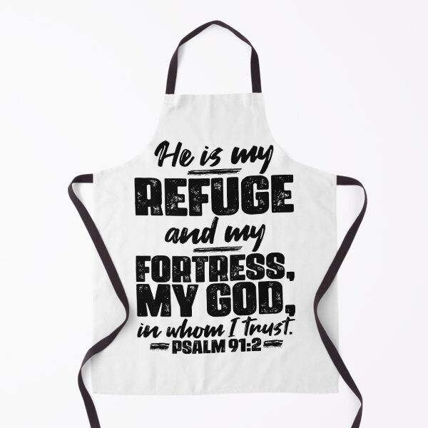 Item preview, Psalm 91:2 He Is My Refuge And My Fortress designed and sold by plushism.