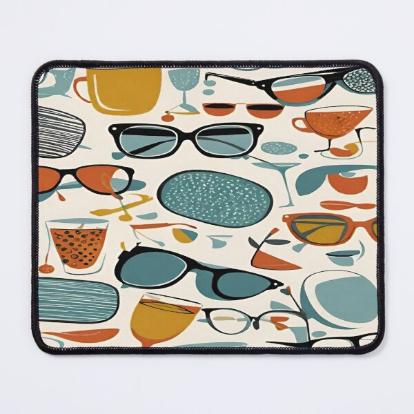 Item preview, Pattern different type of glasses. designed and sold by DaliaSabryTee.