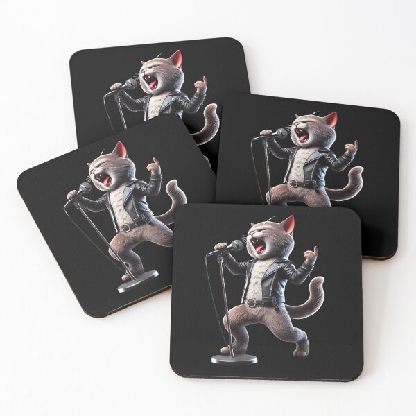 Item preview, Meow-sical Feline, Singing Cat designed and sold by Tiszert.