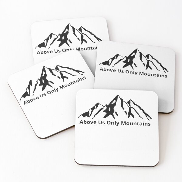Item preview, Only Mountains designed and sold by Iron-Adventure.