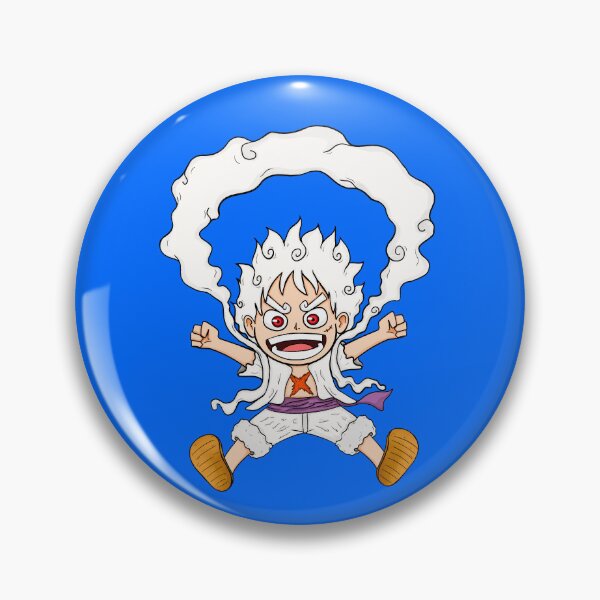Item preview, Luffy Gear 5 Chibi designed and sold by MagiqueStickers ⭐⭐⭐⭐⭐.