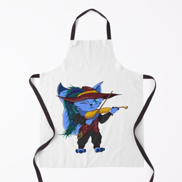 Item preview, Cute Blue Bard Cartoon Cat designed and sold by DrisT-Graphics.