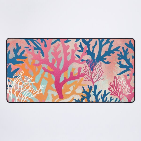 Item preview, Bright Tropical Coral Reef Pattern designed and sold by darkskydelights.