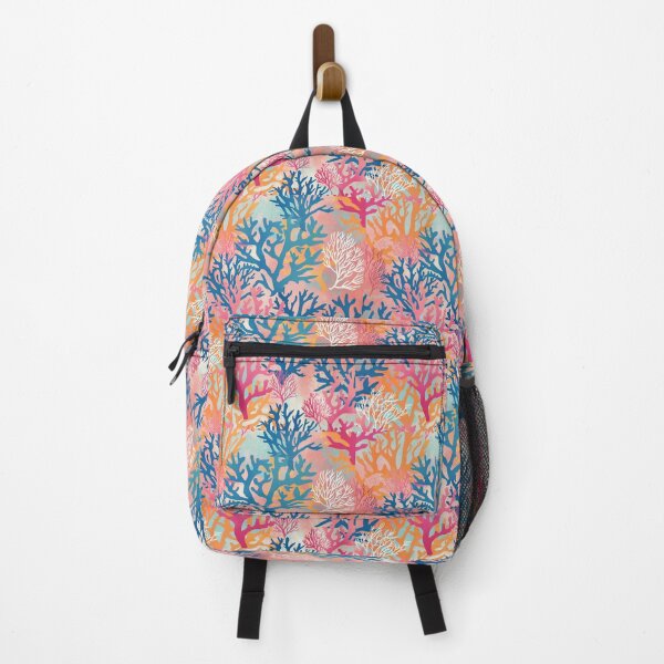 Item preview, Bright Tropical Coral Reef Pattern designed and sold by darkskydelights.
