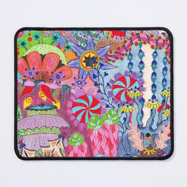 Item preview, Cabbage Flower Abstract designed and sold by The Rage Garden.