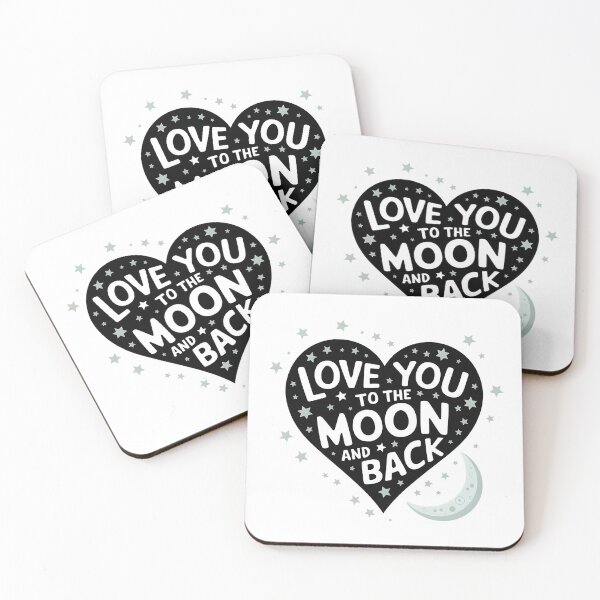 Item preview, Love You to the Moon and Back designed and sold by ArtFlow Creations.