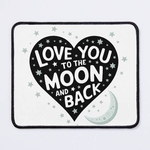 Item preview, Love You to the Moon and Back designed and sold by ArtFlow Creations.