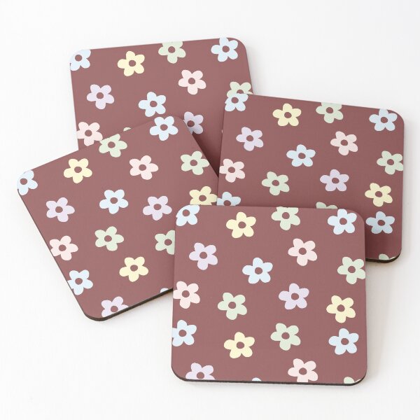 Item preview, Pastel Retro Floral Print | Vintage-Inspired Flower Art | Boho Home | Retro Floral Illustration designed and sold by craftycarinadesigns.