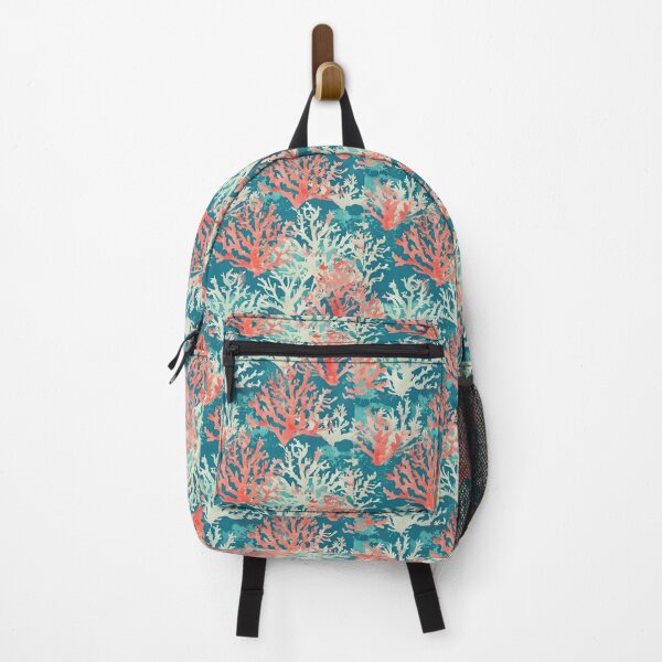 Item preview, Teal Coral Reef Pattern designed and sold by darkskydelights.