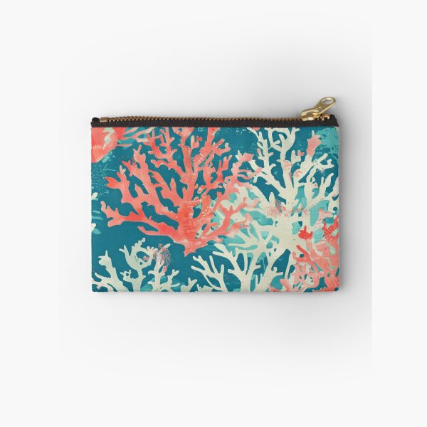 Item preview, Teal Coral Reef Pattern designed and sold by darkskydelights.