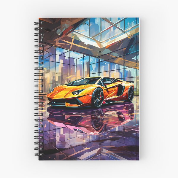 Item preview, Supercar's Perfect Reflection In Modern Showroom designed and sold by RevUpDesign.