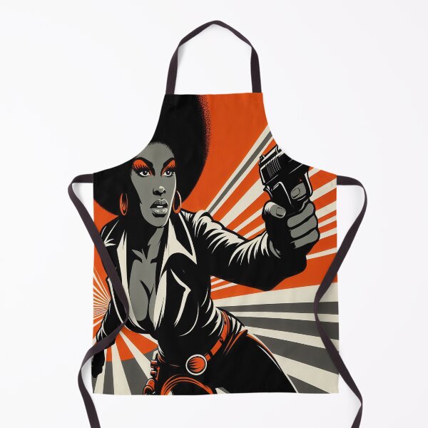 Item preview, Retro Action Woman designed and sold by Andy Gambino Art.