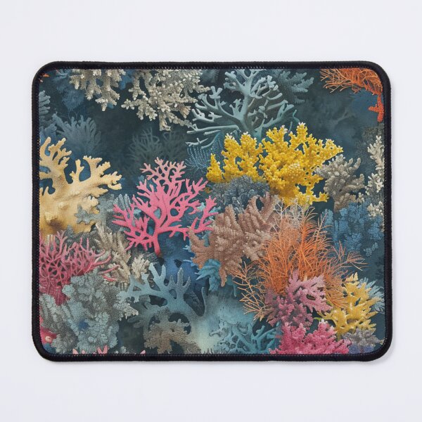 Item preview, Realistic Coral Reef Pattern designed and sold by darkskydelights.