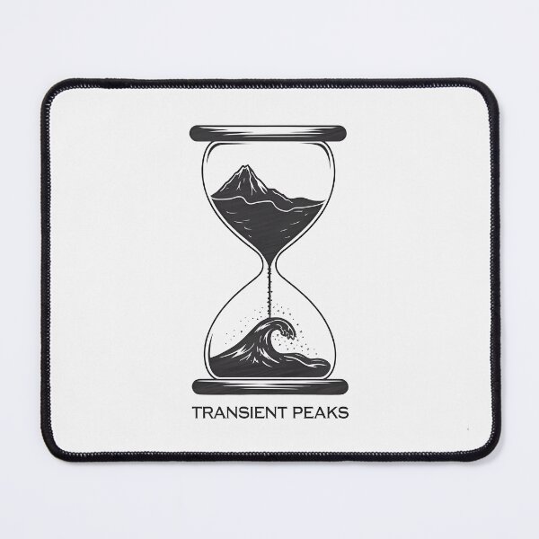 Item preview, Transient Peaks - Hourglass Mountain and Wave designed and sold by Zazz Lee.